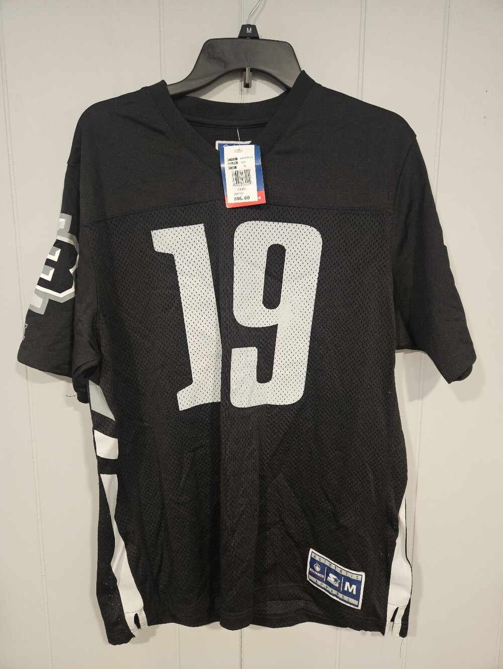 Birmingham Iron AAF Football Men's Size Medium Starter Jersey #19 Iron NWT